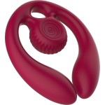 SNAIL VIBE - GIZI DUO STIMULATEUR POUR COUPLES TÃLÃCOMMANDE BOURGOGNE